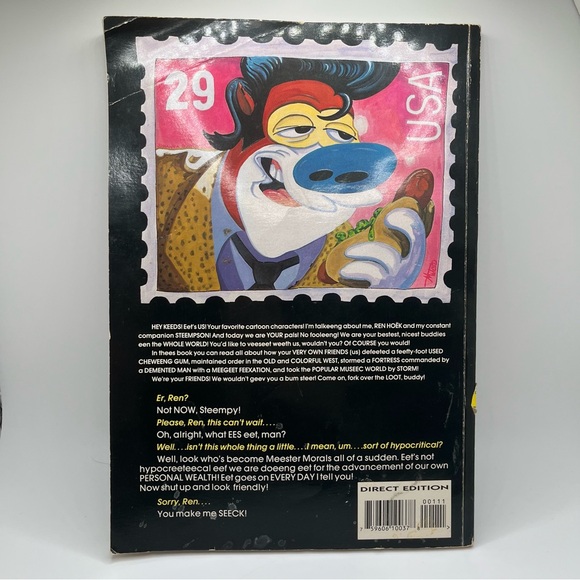 The REN & STIMPY SHOW Your Pals, PRINT 1994 Comic Book - Picture 2 of 9